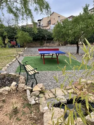 Zona de juegos infantil en Cal Nina