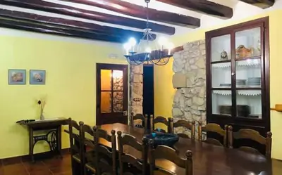 Zona de estar de Casa Rural LES PLETES