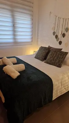 Cama o camas de una habitación en Lo Pateret