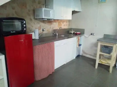 Una cocina o zona de cocina en Casa De Vacances La Vella Era
