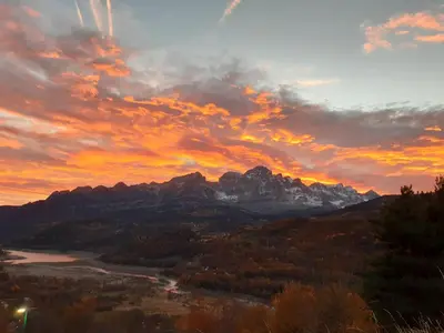 Paisaje cerca de este apartamento