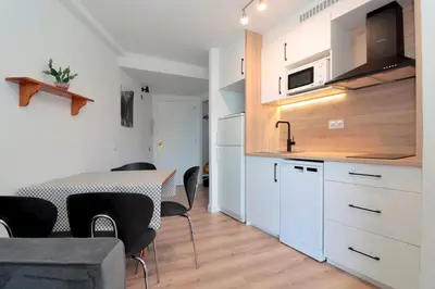 Una cocina o zona de cocina en Apartarent 1500 - Apartamento Sanglier