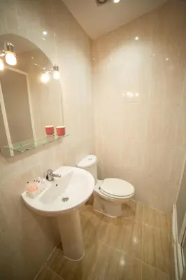 Un baño de Apartamento Senda Bardenas Arguedas