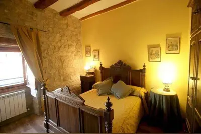 Cama o camas de una habitación en La Casa de las Monjas