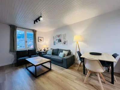 Zona de estar de S14 eraclau - Eth Malhòl en Sapporo Vielha