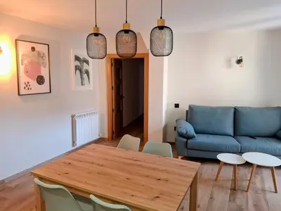 Zona de estar de Apartamentos Casa Domec