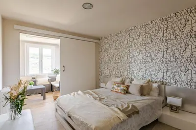 Cama o camas de una habitación en El mirador de Teresa
