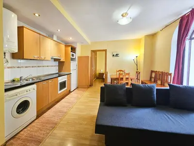 Una cocina o zona de cocina en Apartamentos Canfranc 3000