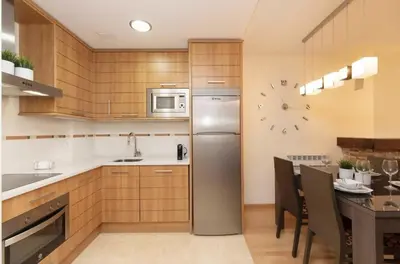 Una cocina o zona de cocina en Cota de la marmota by CARDI Suites