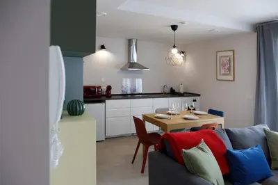 Una cocina o zona de cocina en Apartamento Airos en Ablitas