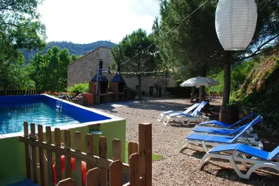 Piscina en o cerca de Masia El Riscle - Moli Del Pont