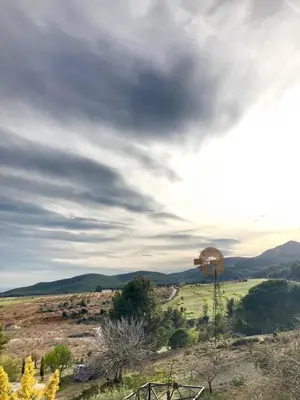Paisaje cerca de esta villa
