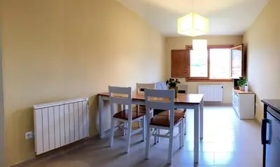 Zona de estar de Apartament Escaladei