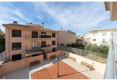 Un balcón o terraza de Apartamentos de Miguel