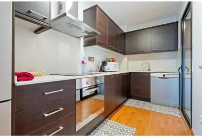 Una cocina o zona de cocina en Apartamentos de Miguel