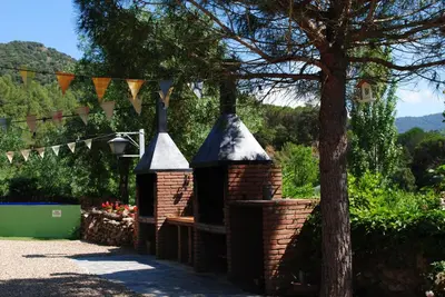 Paisaje cerca of this country house