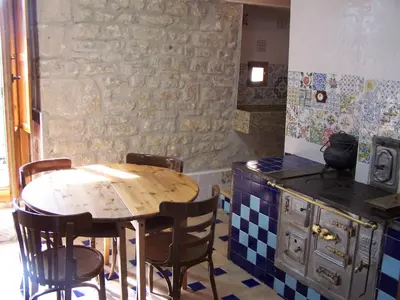 Una cocina o zona de cocina en Casa Julito
