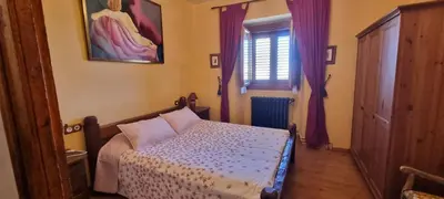 Cama o camas de una habitación en Casa Julito