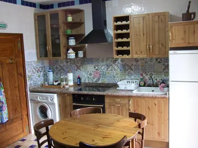 Una cocina o zona de cocina en Casa Julito