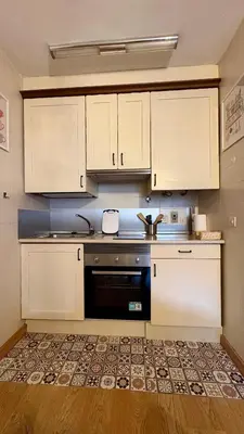 Una cocina o zona de cocina en Flor de Hielo