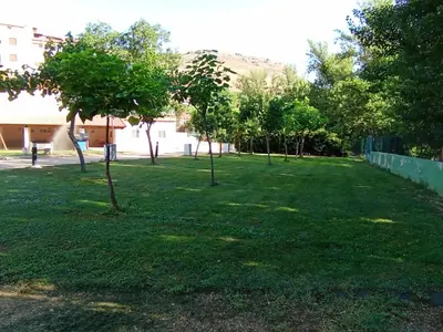 Jardín al aire libre en Camping Las Aguas