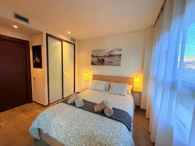 Cama o camas de una habitación en El Loft de Salàs - L'Amfitriona