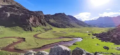 Paisaje cerca of this country house
