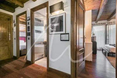 Cama o camas de una habitación en Forcanada by SeaMount Rentals