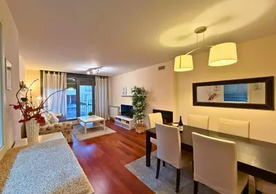 Zona de estar de Apartamento Lanuza: Las Margas Golf