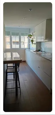 Una cocina o zona de cocina en Apartamento en Huesca capital