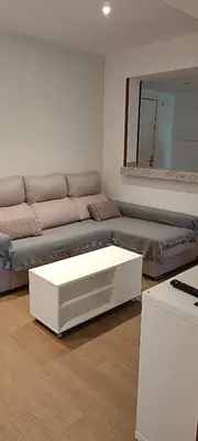 Zona de estar de Apartamento en Huesca capital