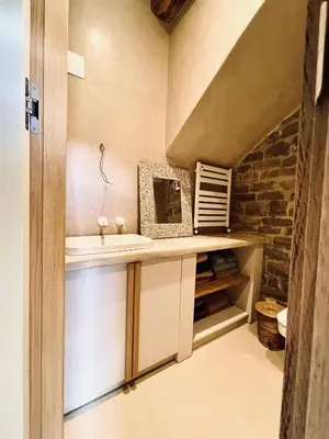 Una cocina o zona de cocina en Equisoain Torre