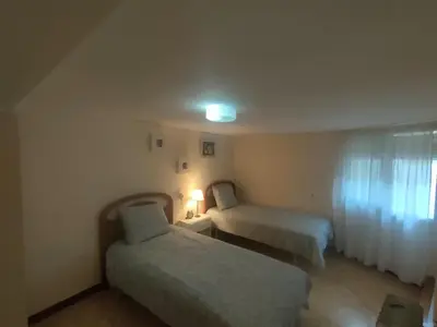 Cama o camas de una habitación en Cal Pataqué, house in Arnes