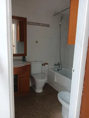 Un baño de Apartamento en el centro encima de piscina Palafox