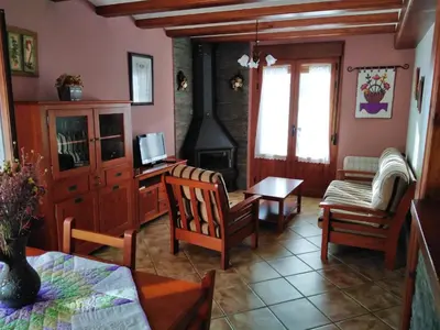 Zona de estar de Casa La Bordeta Remondillo