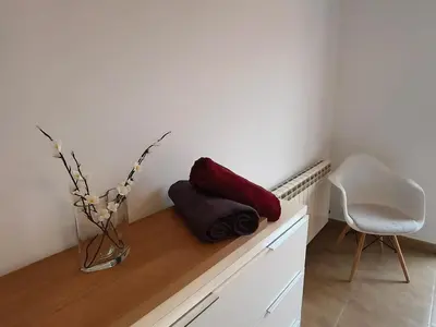 Zona de estar de Apartamentos La Aubaga