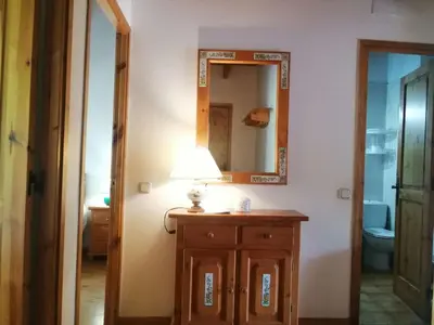 Un baño de Apartment Geräumige Maisonette mit Kamin Isard 2 Vall de Boí by Interhome