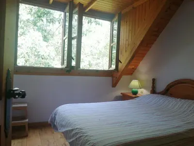 Cama o camas de una habitación en Apartment Geräumige Maisonette mit Kamin Isard 2 Vall de Boí by Interhome
