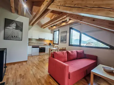 Una cocina o zona de cocina en Apartment Aüt 3 Dachgeschosswohnung in Vall de Boí by Interhome