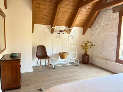 Cama o camas de una habitación en Borda del Llano