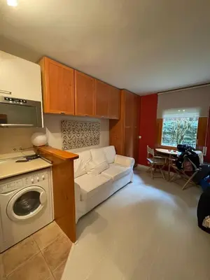 Una cocina o zona de cocina en Precioso Estudio en Baqueira 1,500