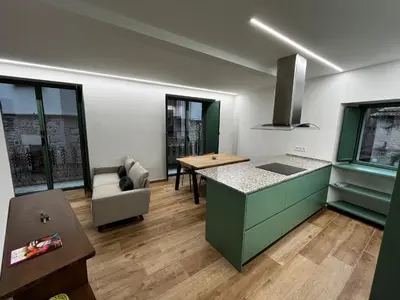 Una cocina o zona de cocina en Cal Ganiveter