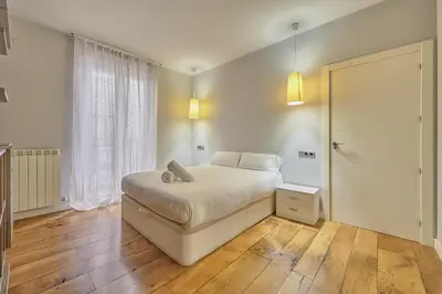 Cama o camas de una habitación en Apartamento la Mayor by Clabao