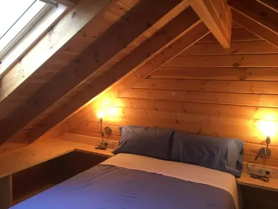 Cama o camas de una habitación en Camping Era Yerla D'arties