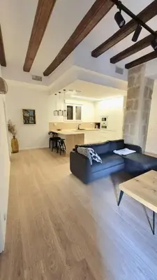 Una cocina o zona de cocina en Casa riera