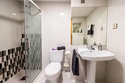 Un baño de Marmota Home Panticosa l WIFI l Pie de pistas SKI