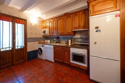Una cocina o zona de cocina en Mirador de la Herradura