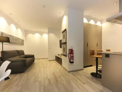 Una cocina o zona de cocina en Apartamento Domus Halo by Clabao