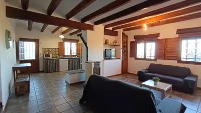 Una cocina o zona de cocina en Casa Miret de Mur