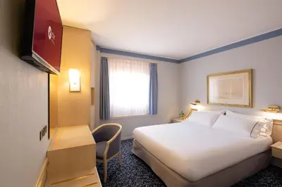 Cama o camas de una habitación en Exe Boston